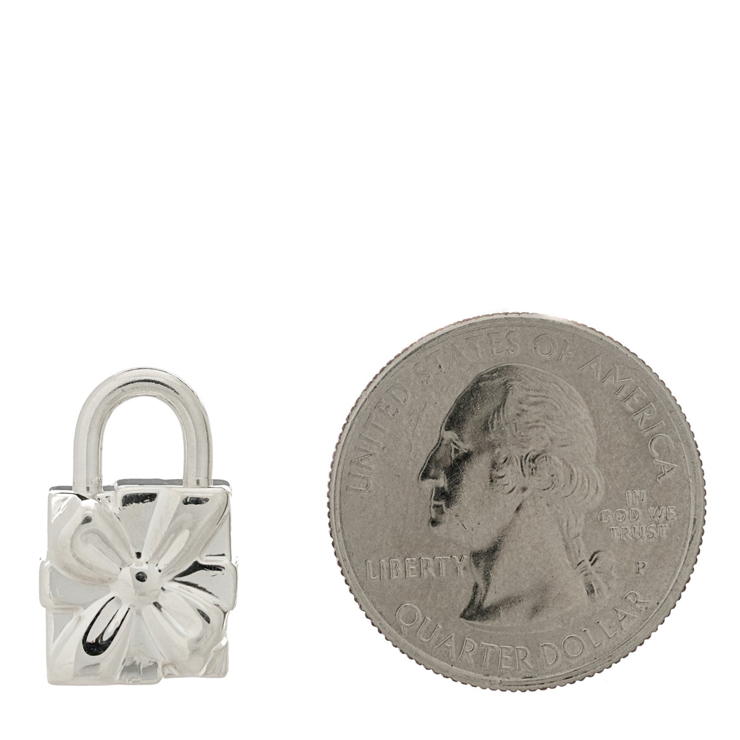 Tiffany Sterling Silver Gift Box Charm 2 of 4
