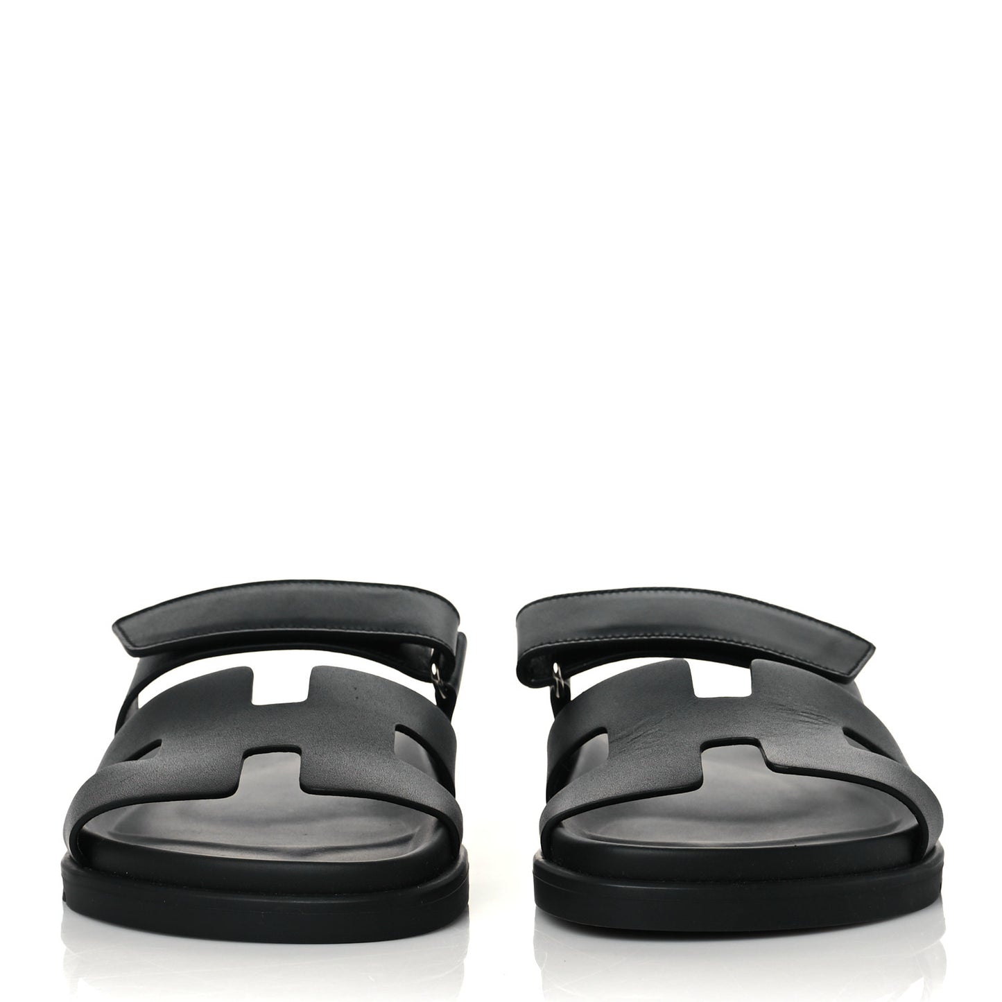 Calfskin Womens Chypre Sandals 38 Black