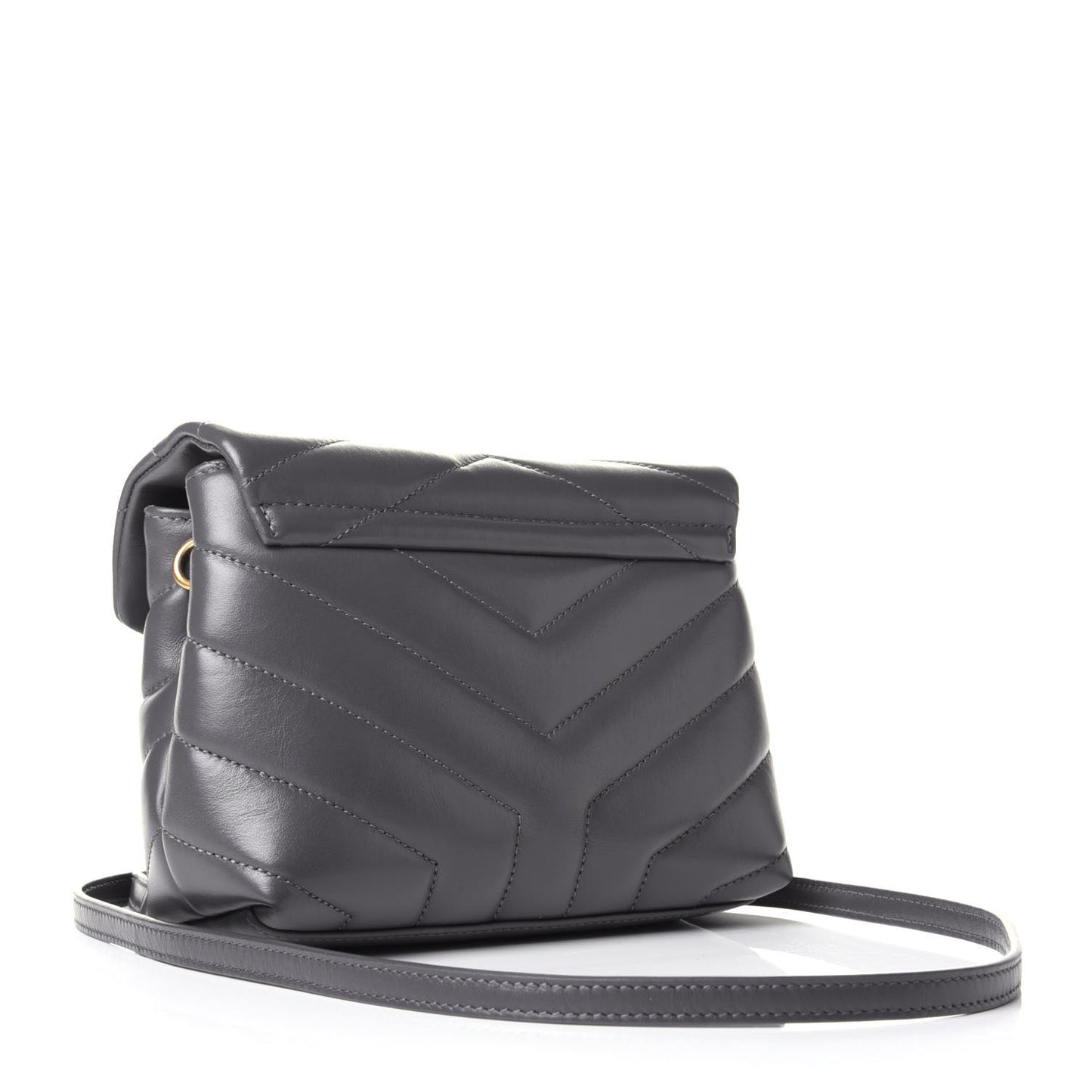 Calfskin Y Quilted Monogram Toy Loulou Crossbody Bag Storm