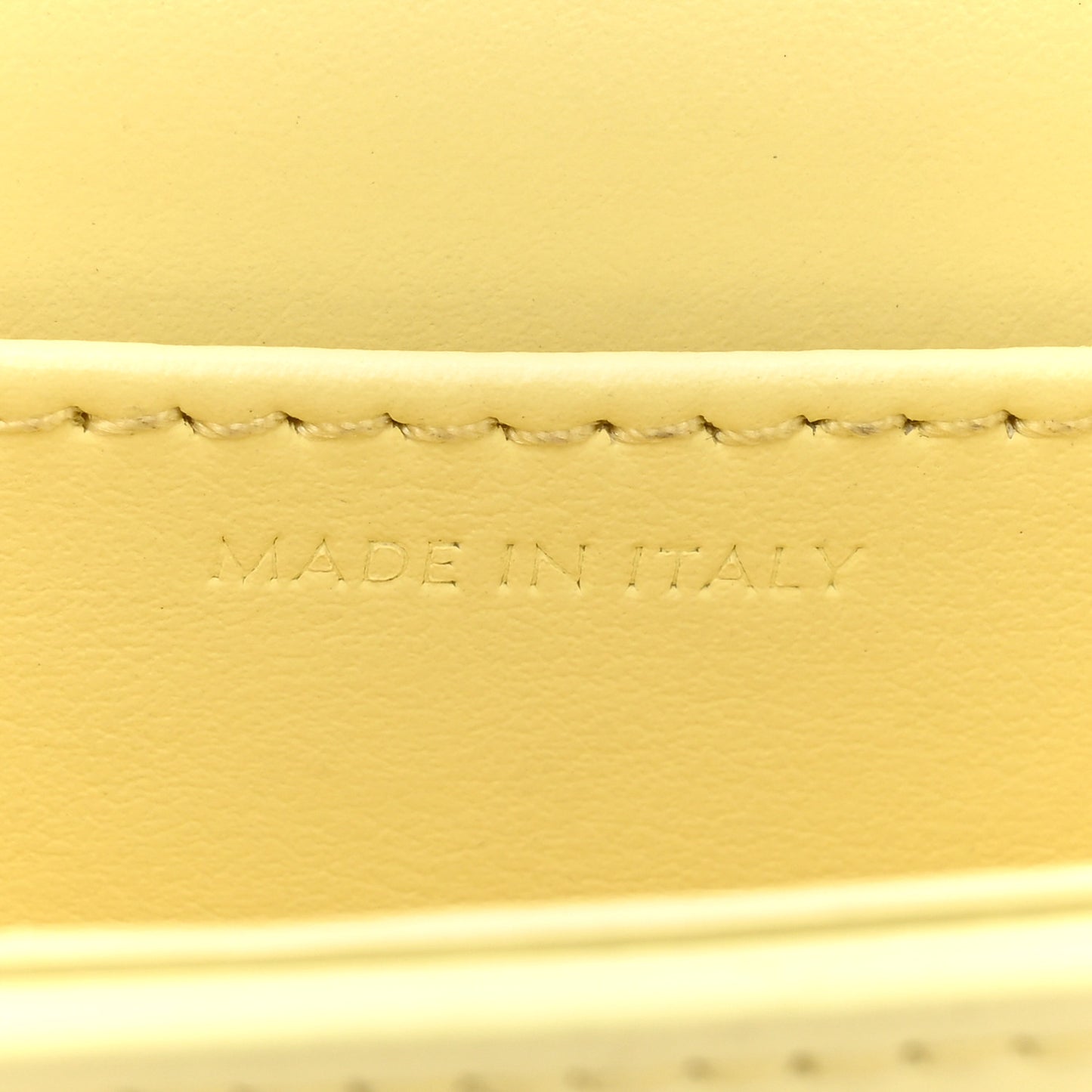 Shiny Calfskin Mini Claude Almond Green