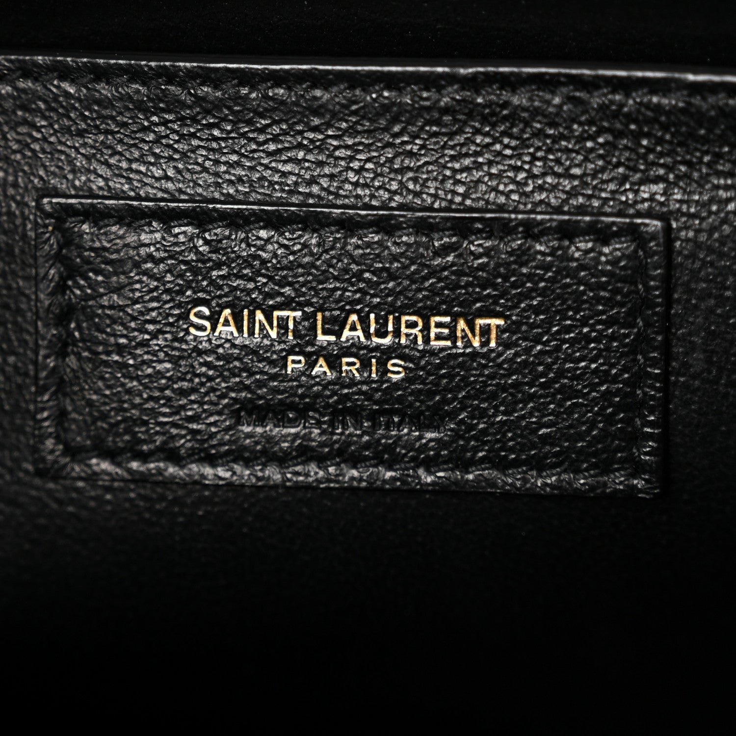 Saint Laurent Grain de Poudre Medium Classic Monogram Cassandra Top Handle Black 6 of 9