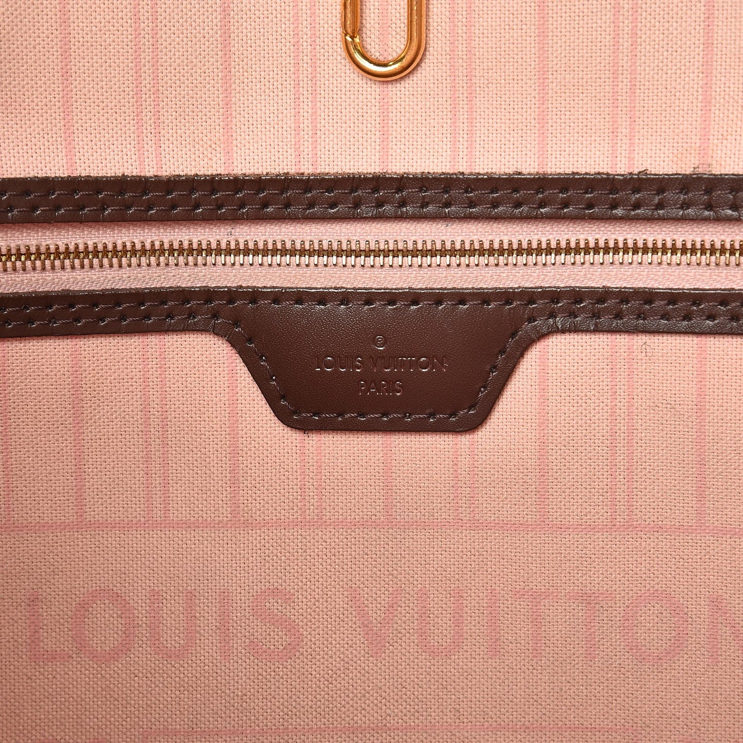 Damier Ebene Neo Neverfull MM Rose Ballerine