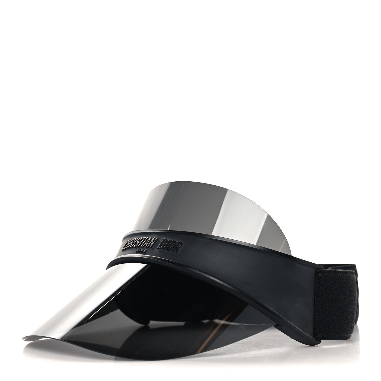 Mirrored DiorClubV1U Sun Visor Black
