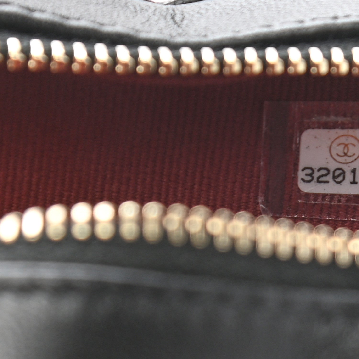 Chanel Lambskin Quilted CC In Love Heart Waist Belt Bag With Chain Black 7 of 11