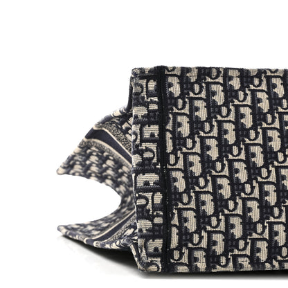 Christian Dior Oblique Large Book Tote Blue Multicolor 9 of 10