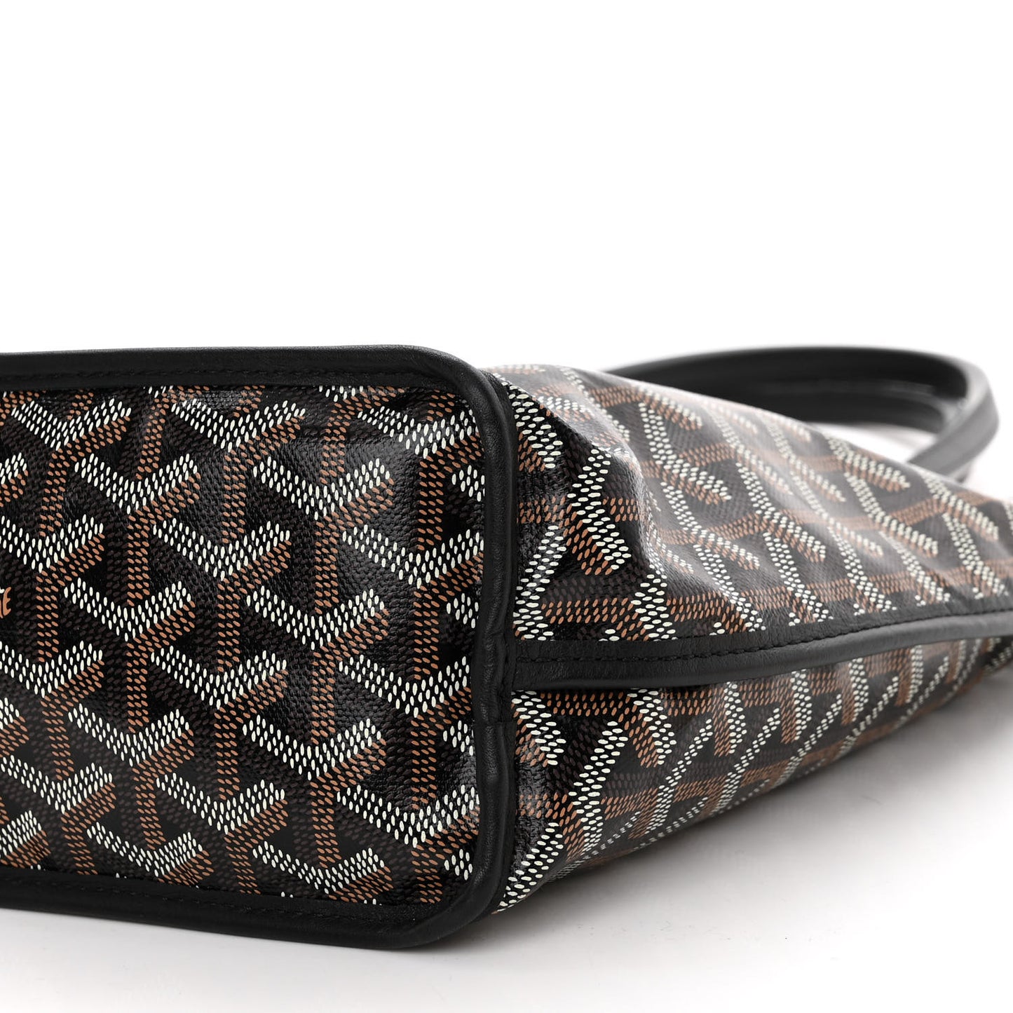 Goyardine Reversible Mini Anjou Black