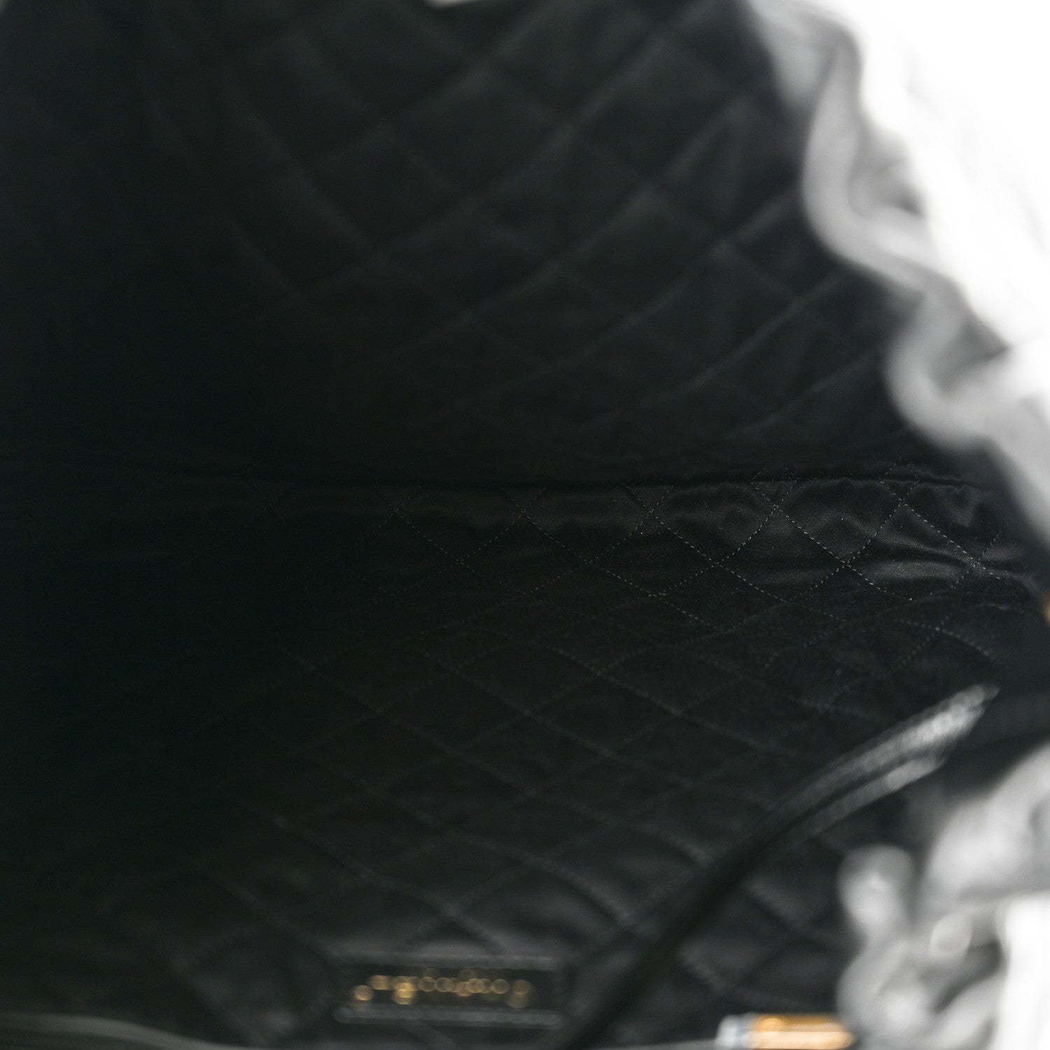Chanel Shiny Calfskin Quilted Large Chanel 22 Black 6 of 11