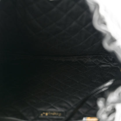 Chanel Shiny Calfskin Quilted Large Chanel 22 Black 6 of 11