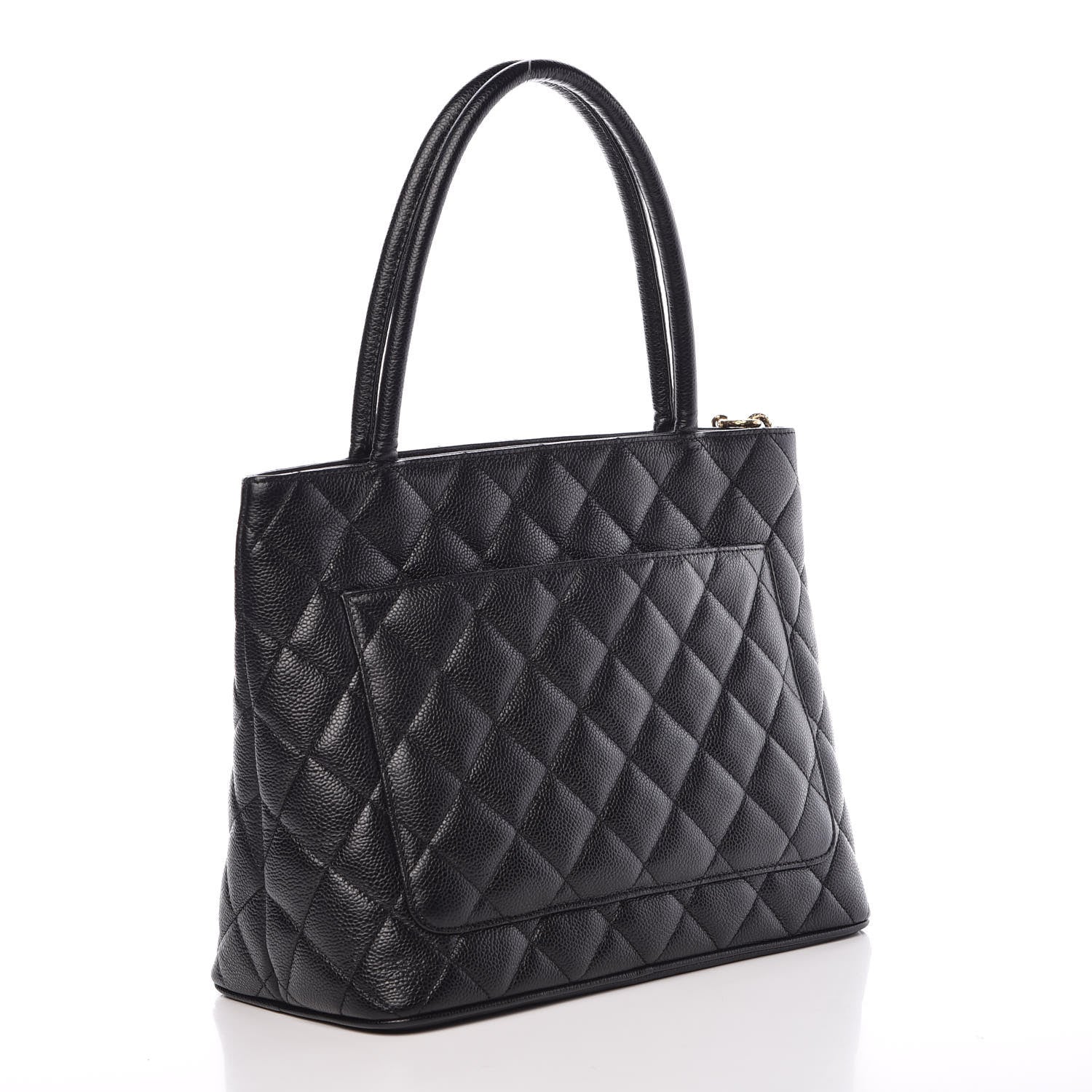 Chanel Caviar Quilted Medallion Tote Black 3 of 9