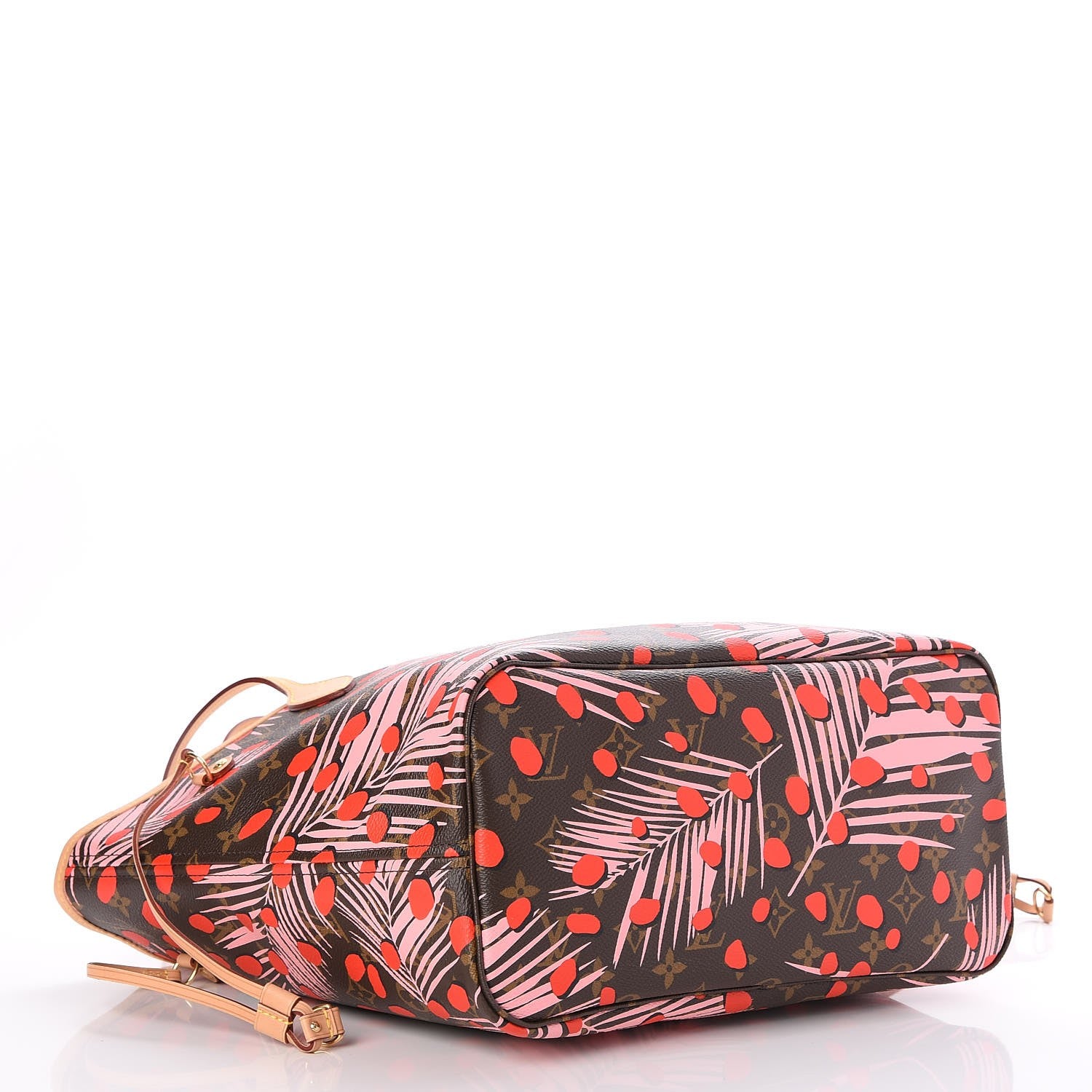 Louis Vuitton Monogram Jungle Dots Neo Neverfull MM Sugar Pink Poppy 4 of 7