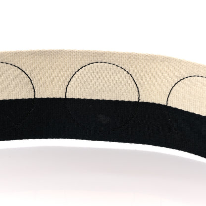 Fendi Canvas Calfskin Fendi Strap You Beige Black Multicolor 6 of 7