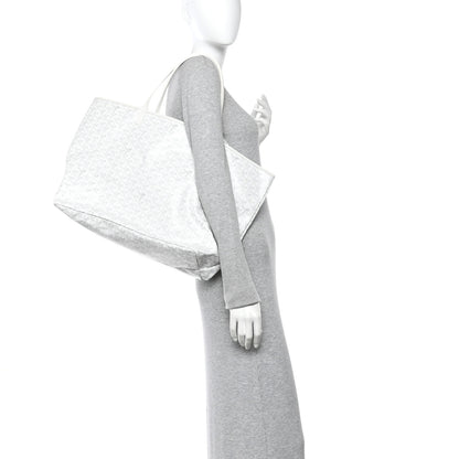 Goyard Goyardine Saint Louis GM White 2 of 9