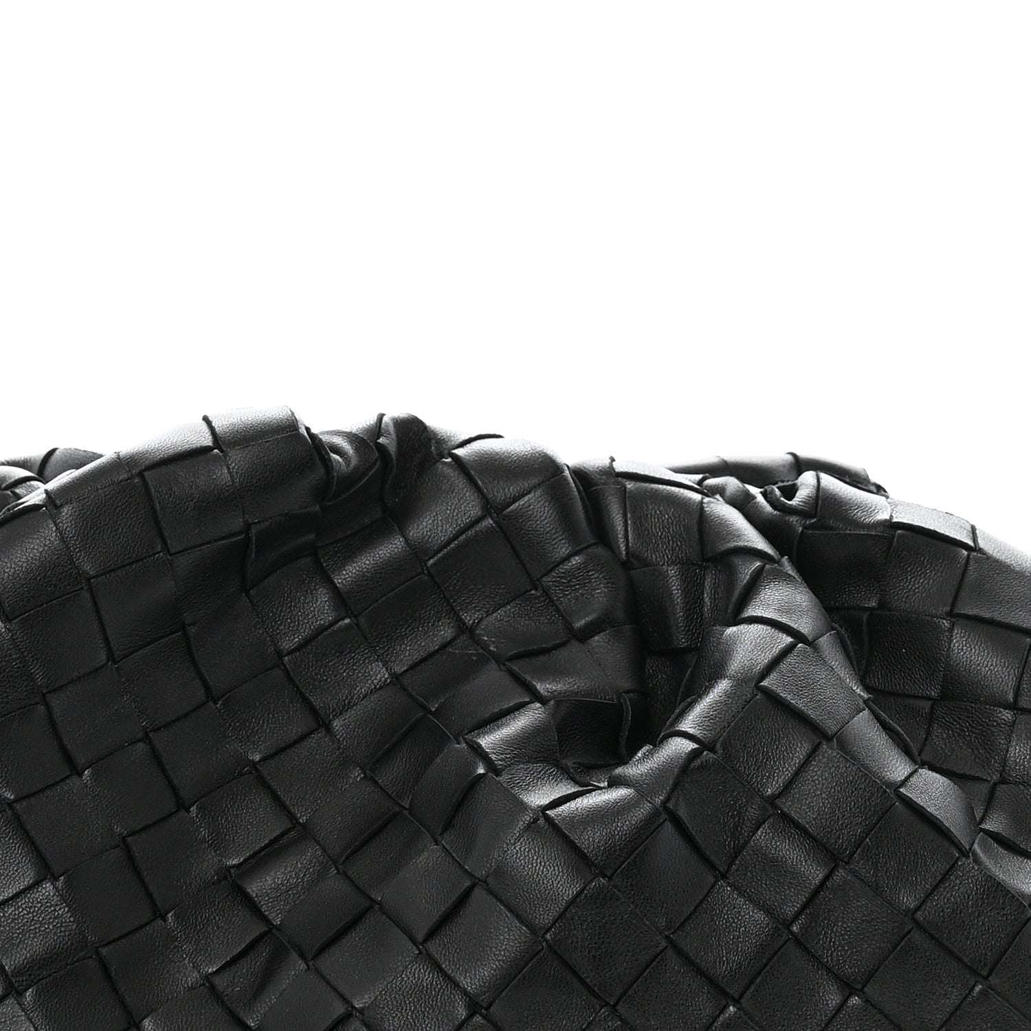 Bottega Veneta Nappa Maxi Intreccio The Pouch Oversized Clutch Black 8 of 11