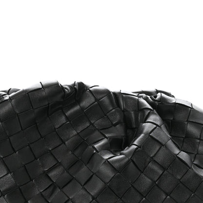 Bottega Veneta Nappa Maxi Intreccio The Pouch Oversized Clutch Black 8 of 11