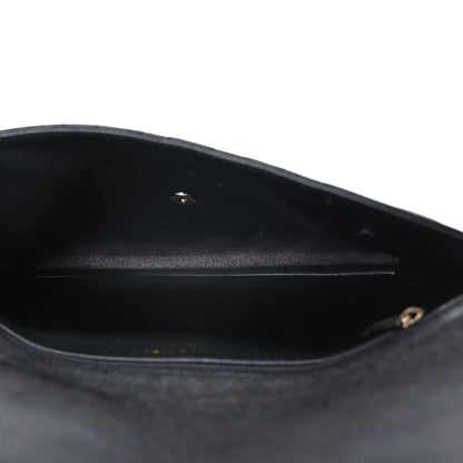 Chanel Caviar Quilted Flap Clutch Black 5 of 9