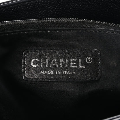Chanel Caviar Quilted Grand Shopping Tote GST Black 7 of 10