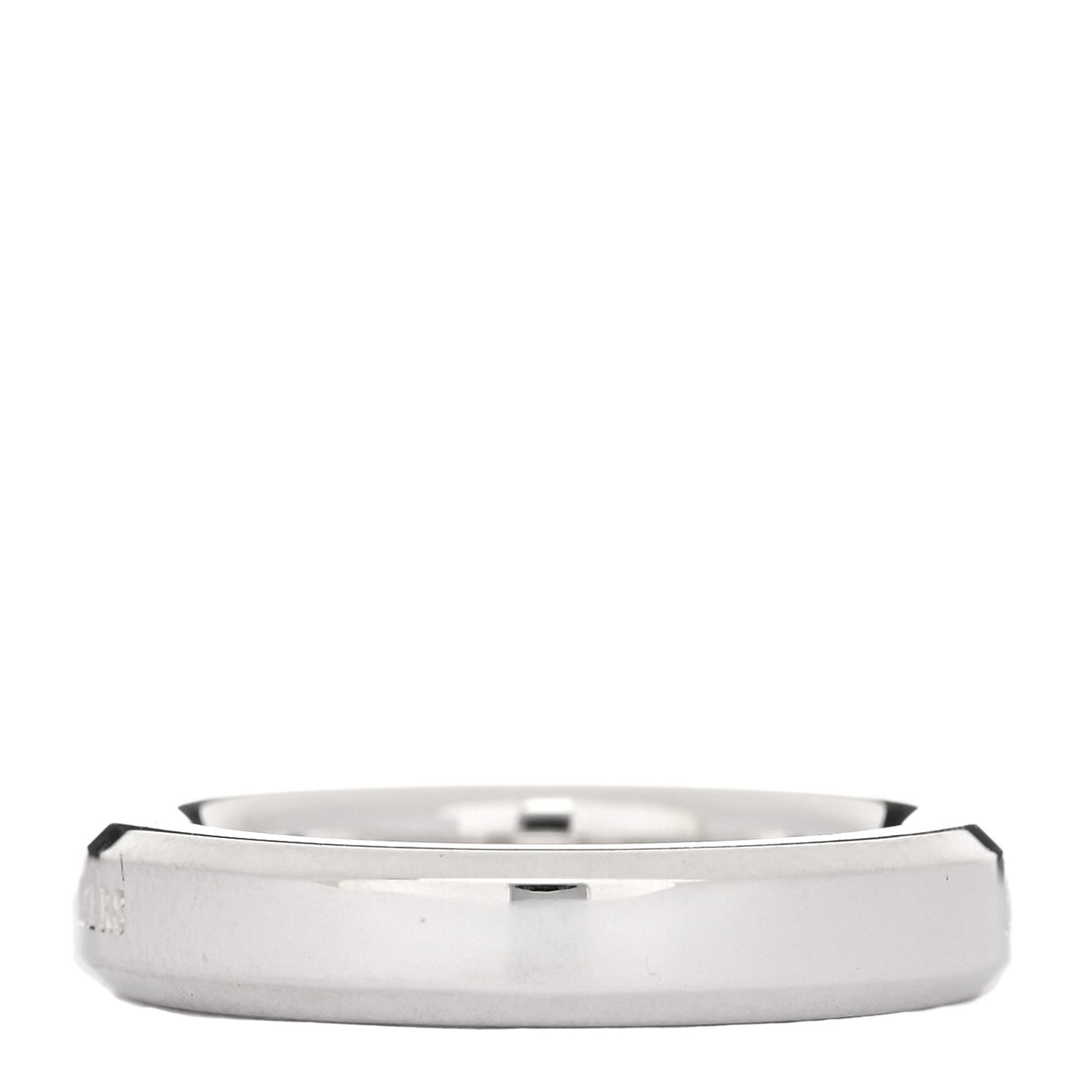 Sterling Silver Makers Narrow Slice Ring 50 5.5