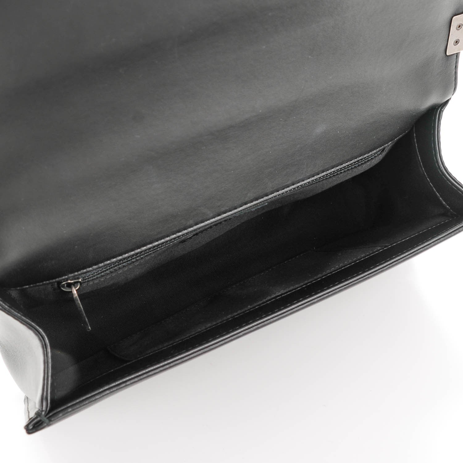 Chanel Lambskin Quilted New Medium Boy Flap Black 5 of 7