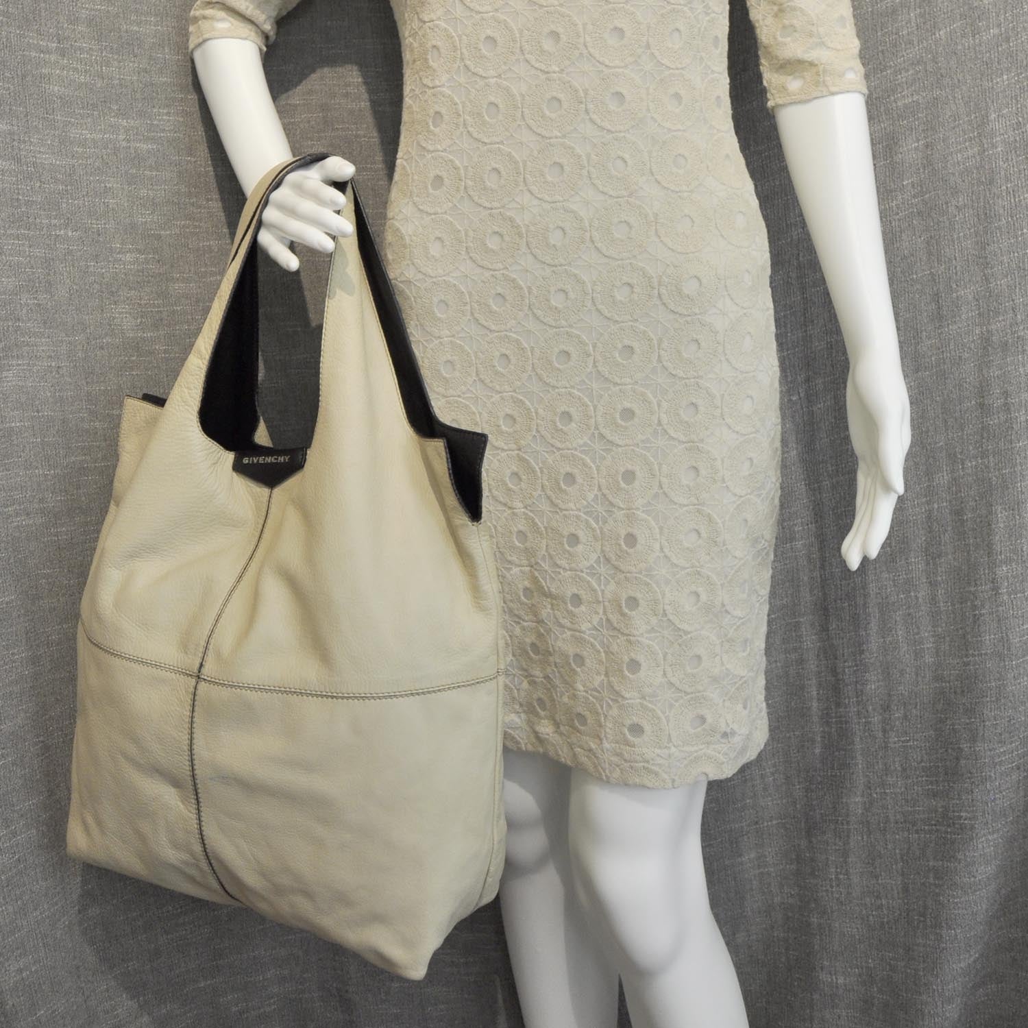 Givenchy Leather George V Apron Bag Bi-Color 2 of 9