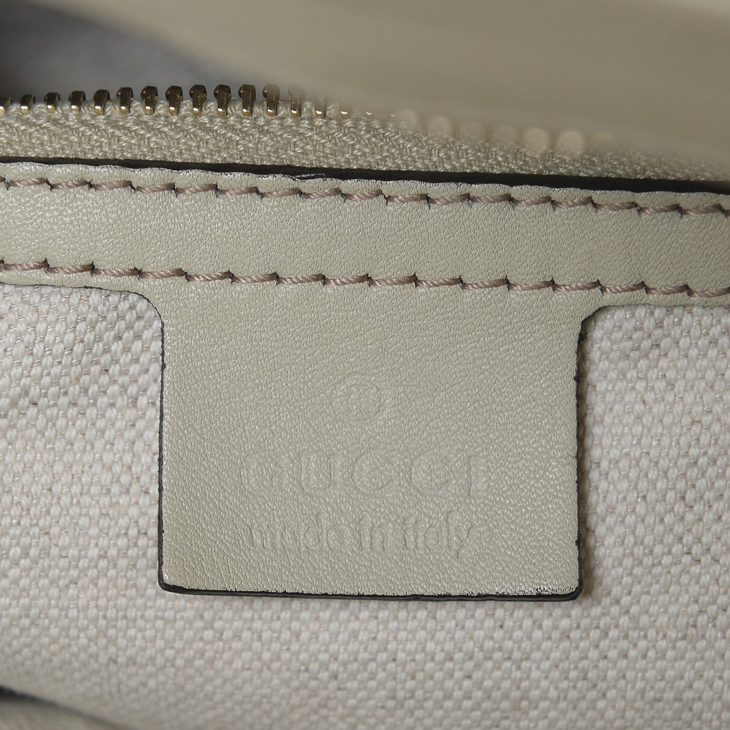 Guccissima Medium Mayfair Tote Off White