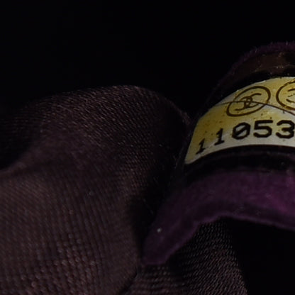 Chanel Distressed Lambskin Small Lady Braid Flap Purple 7 of 9