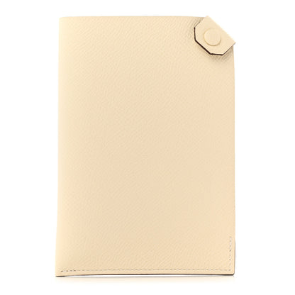 Hermes Epsom Tarmac PM Passport Holder Nata 1 of 7