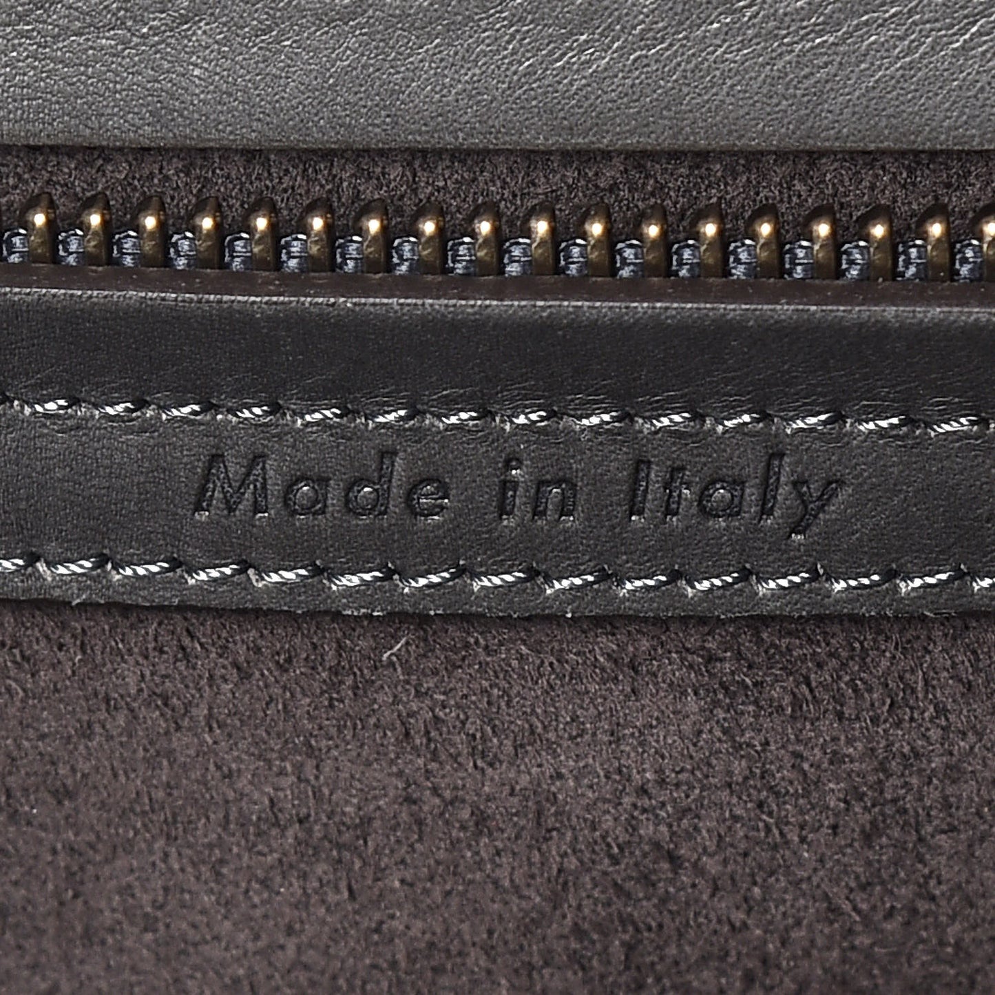 Smooth Calfskin Medium Phantom Luggage Grey