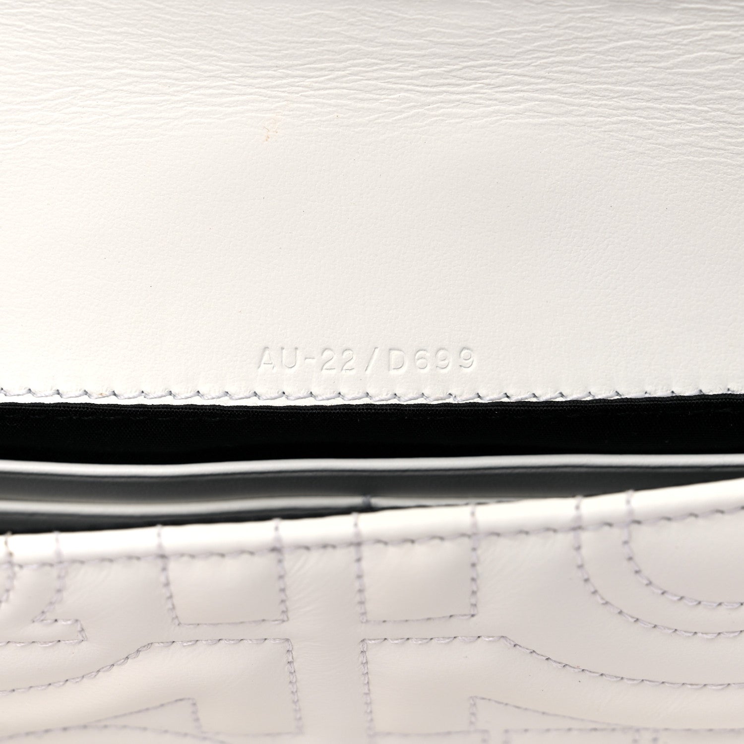 Salvatore Ferragamo Calfskin Quilted Gancini Mini Bag White 7 of 11