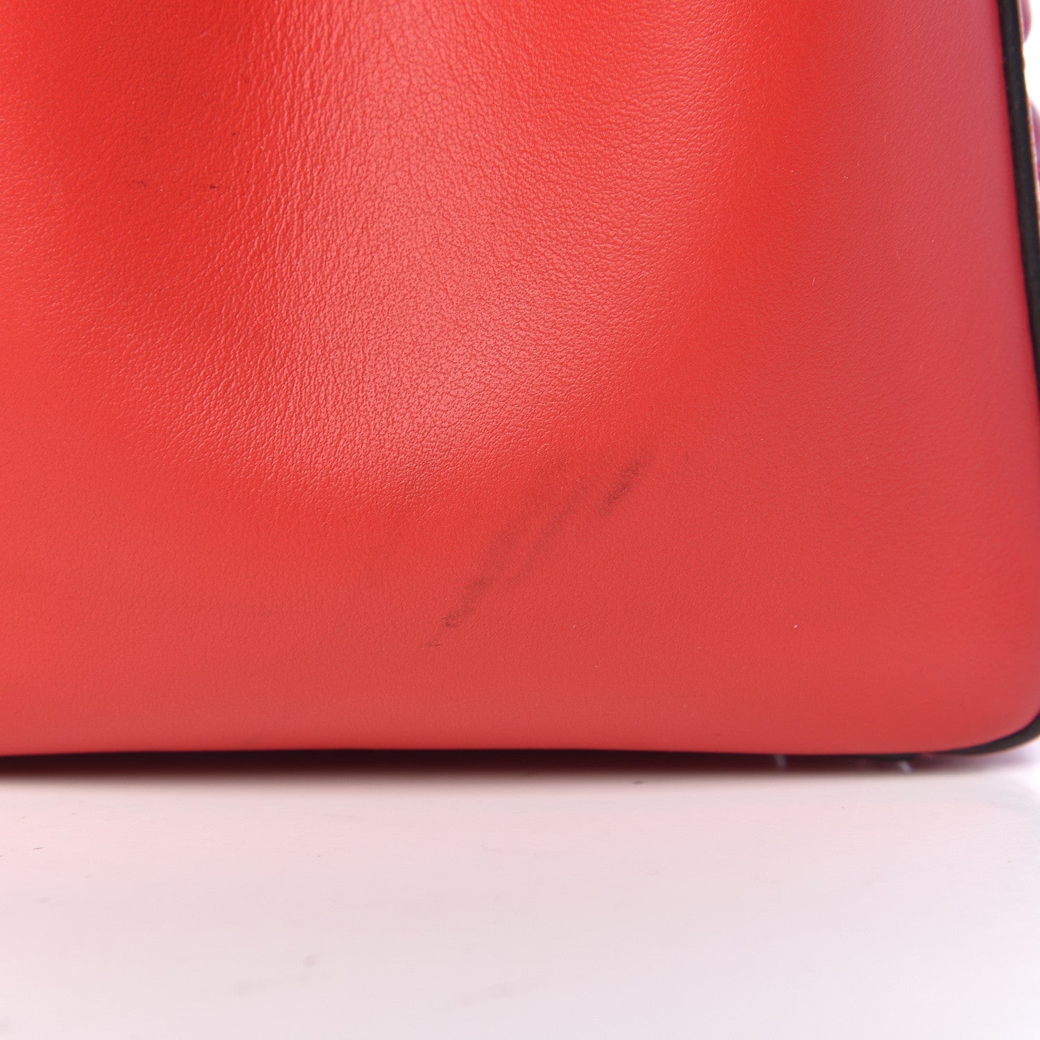Fendi Vitello Baltico Dolce Shiny Nappa DotCom Satchel Caipiroska Bubblegum 13 of 15