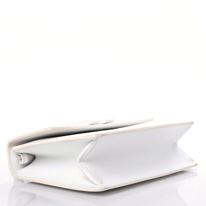 Off-White Saffiano Jitney 1.4 Top Handle Bag White 4 of 21