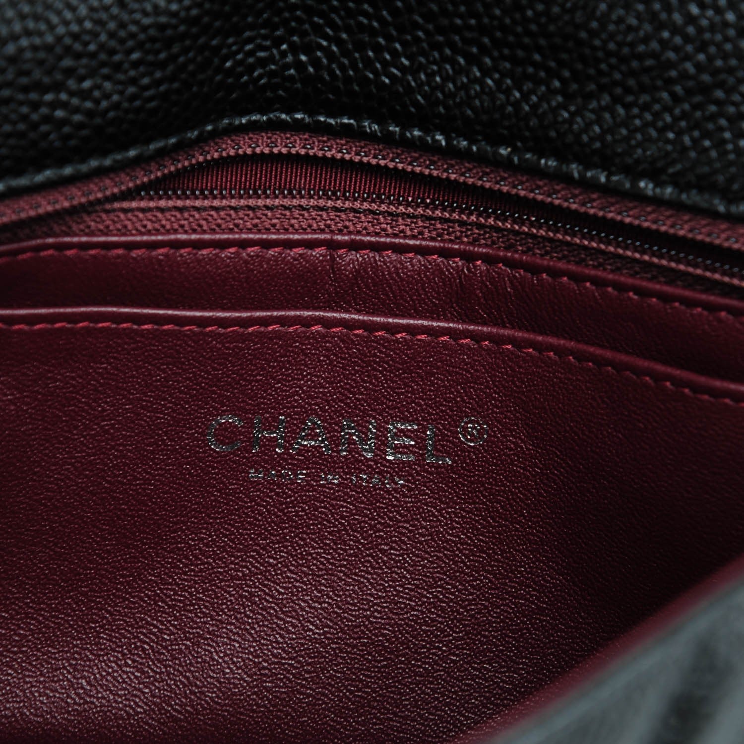 Chanel Caviar Quilted Mini Rectangular Flap Black 6 of 7