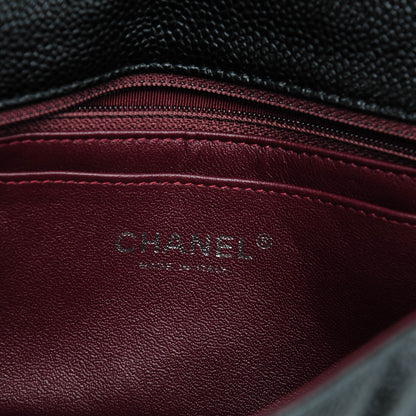 Chanel Caviar Quilted Mini Rectangular Flap Black 6 of 7