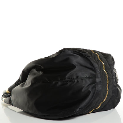 Jimmy Choo Nylon Mandah Tote Black 4 of 8