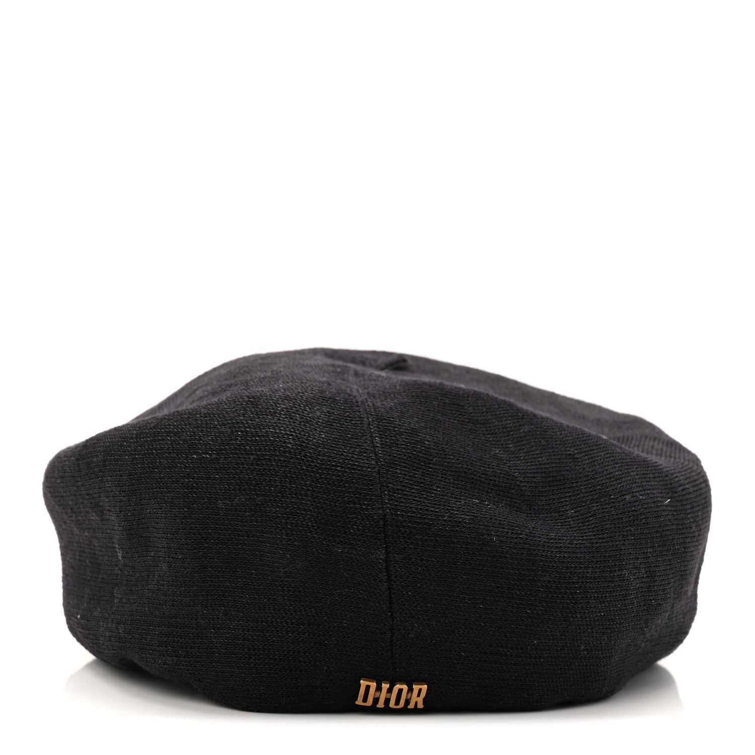 Christian Dior Technical Fabric Etoile Beret Black 6 of 8