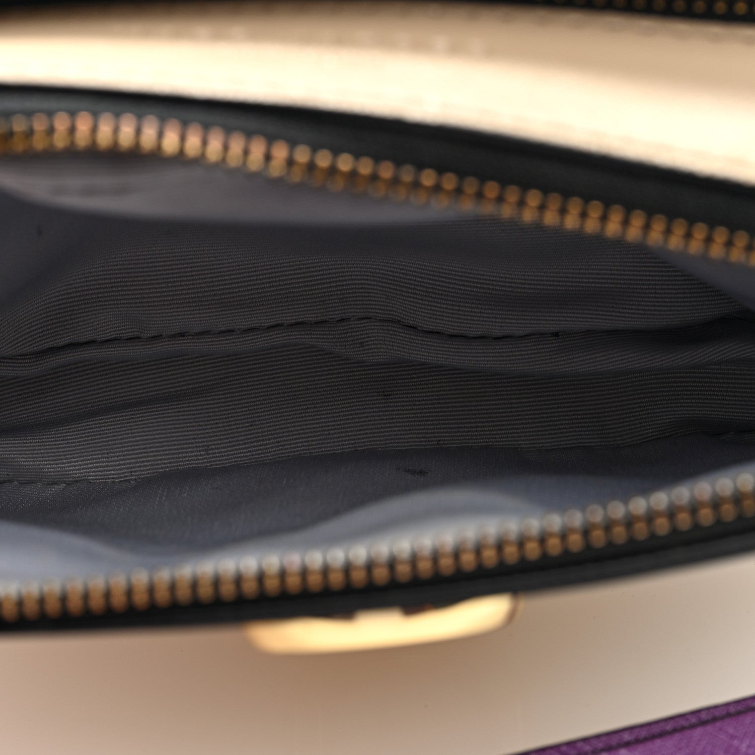 Marc Jacobs Saffiano Small Snapshot Camera Bag White Purple Multicolor 6 of 9