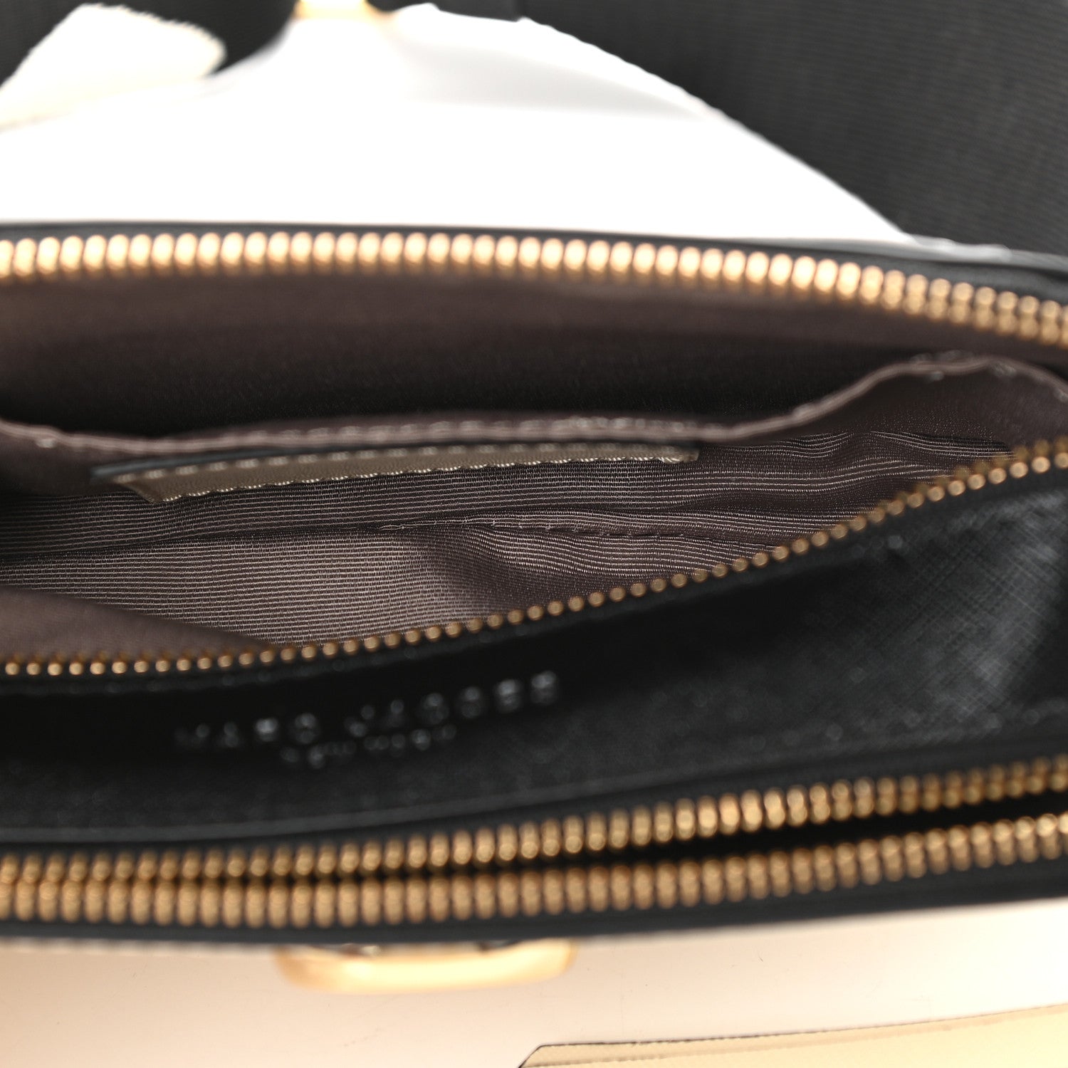 Marc Jacobs Saffiano Small Snapshot Camera Bag Cloud White Multicolor 6 of 10