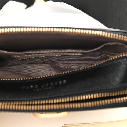Marc Jacobs Saffiano Small Snapshot Camera Bag Cloud White Multicolor 6 of 10