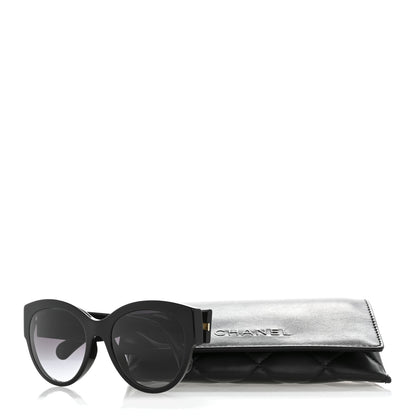Chanel Acetate Sunglasses 5498-B-A Black 9 of 9