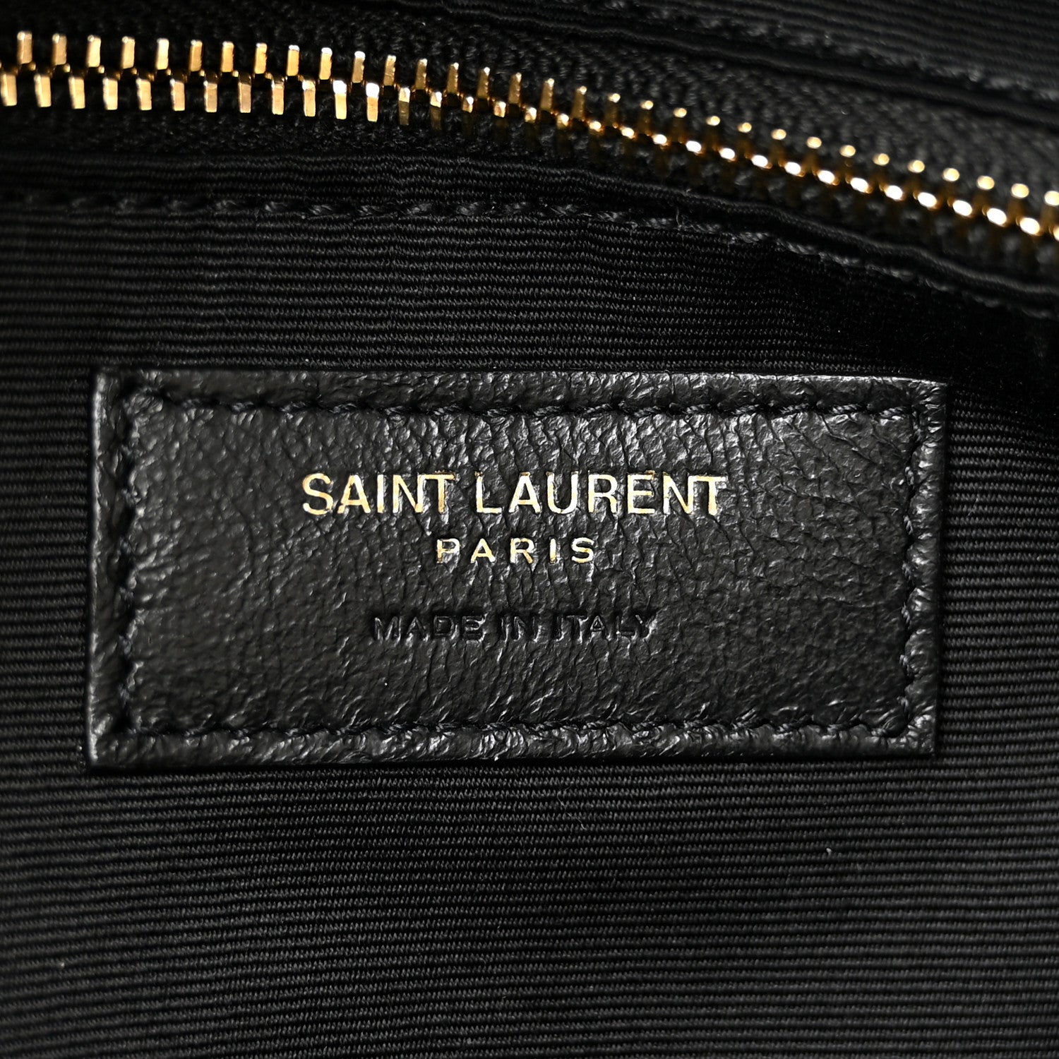 Saint Laurent Lambskin Matelasse Monogram Joe Backpack Cream 6 of 11