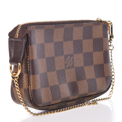 Louis Vuitton Damier Ebene Mini Pochette Accessories 3 of 7