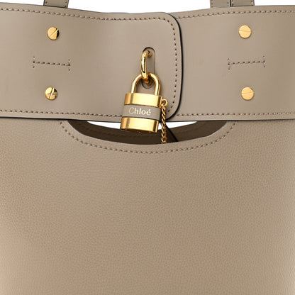 Chloe Smooth Grained Calfskin Medium Aby Tote Motty Grey 8 of 11