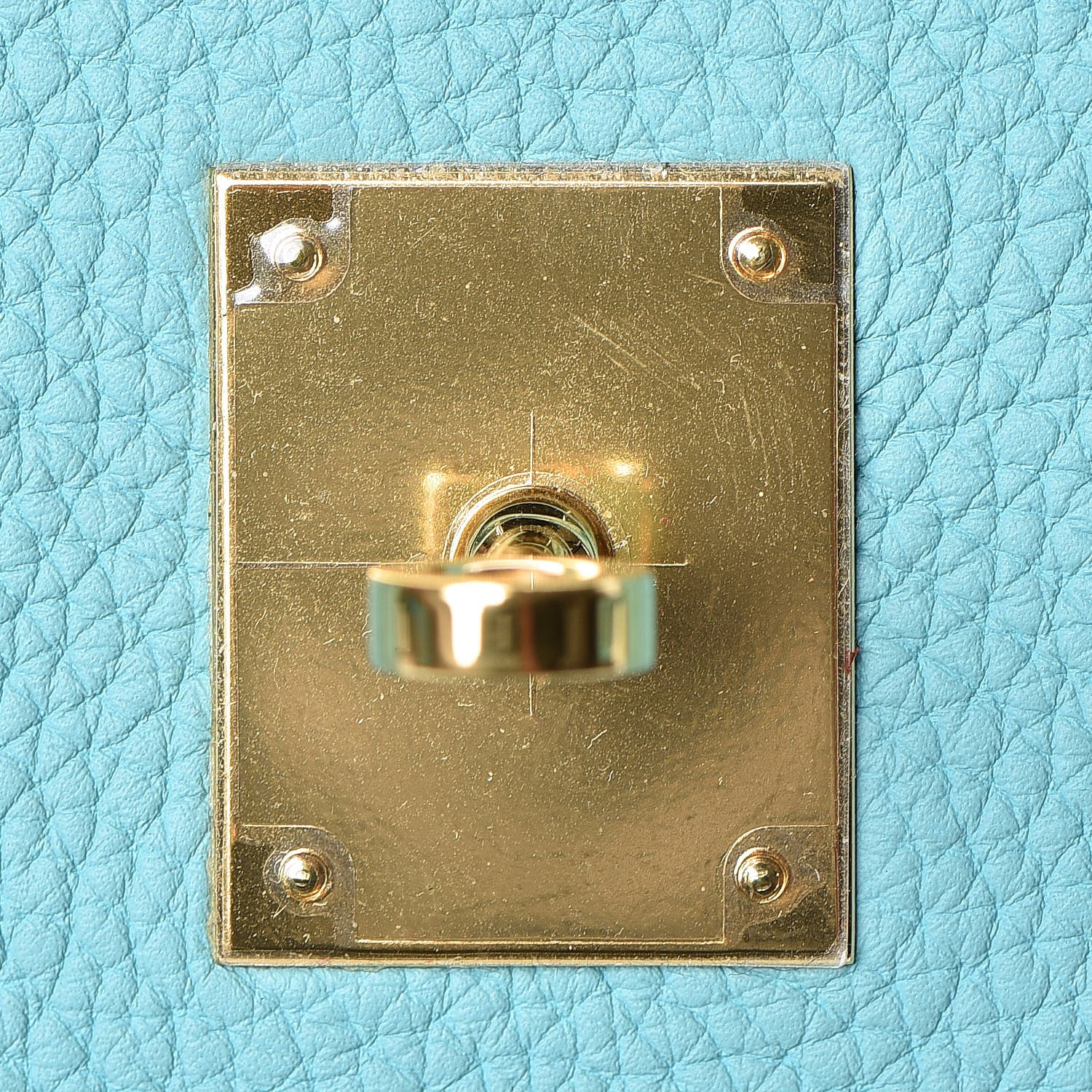 Hermes Togo Birkin 35 Bleu Atoll 21 of 36
