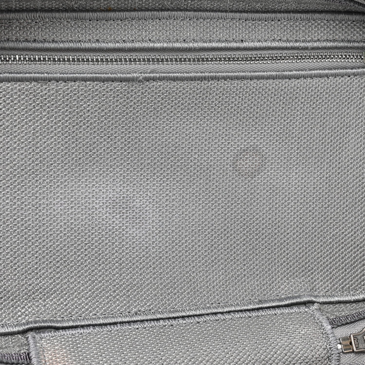 Christian Dior Canvas Embroidered Cannage Diortravel Vanity Case Grey 9 of 11
