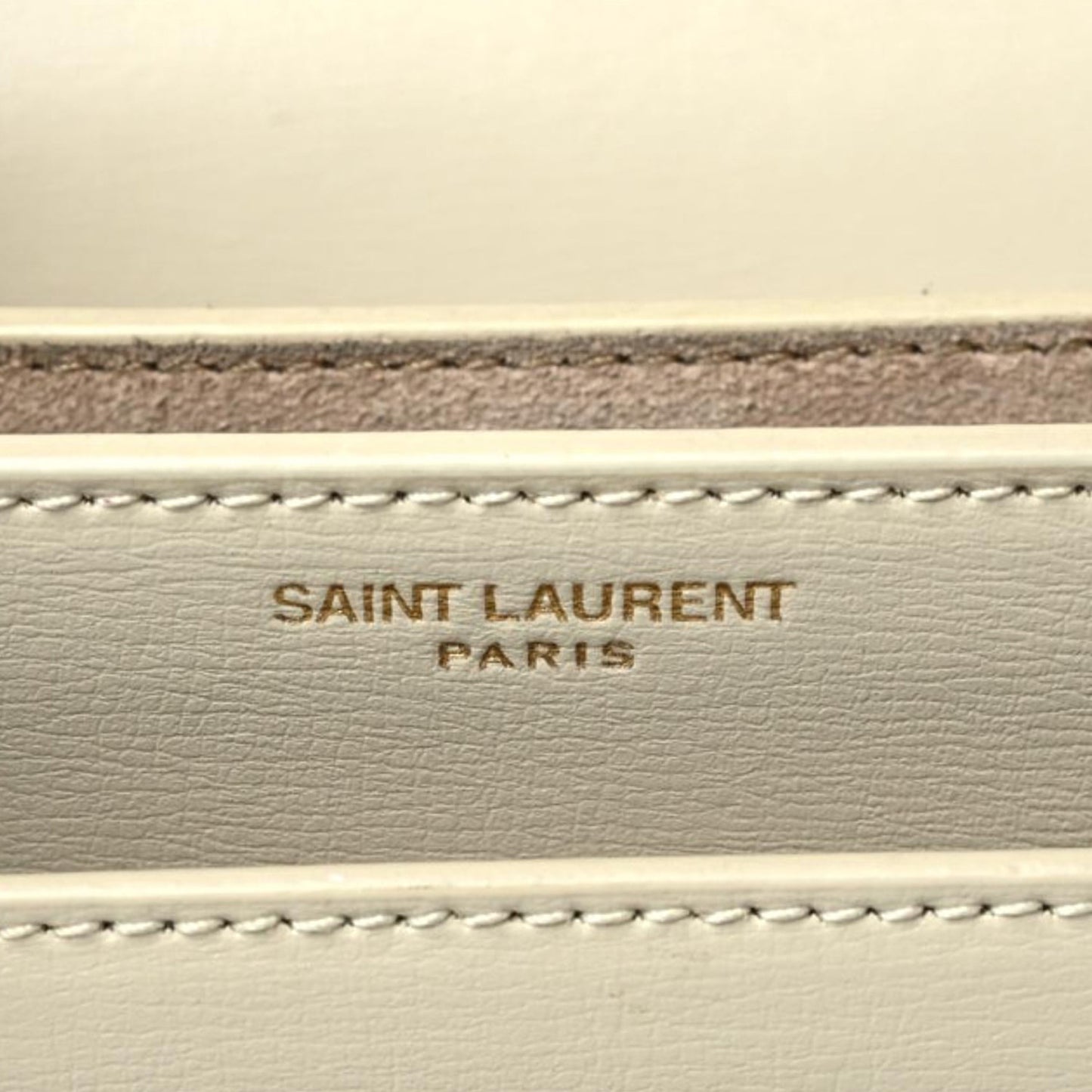Calfskin Medium Monogram Sunset Blanc Vintage
