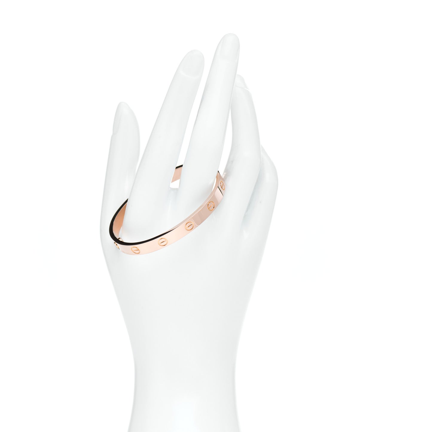 18K Pink Gold LOVE Bracelet 16