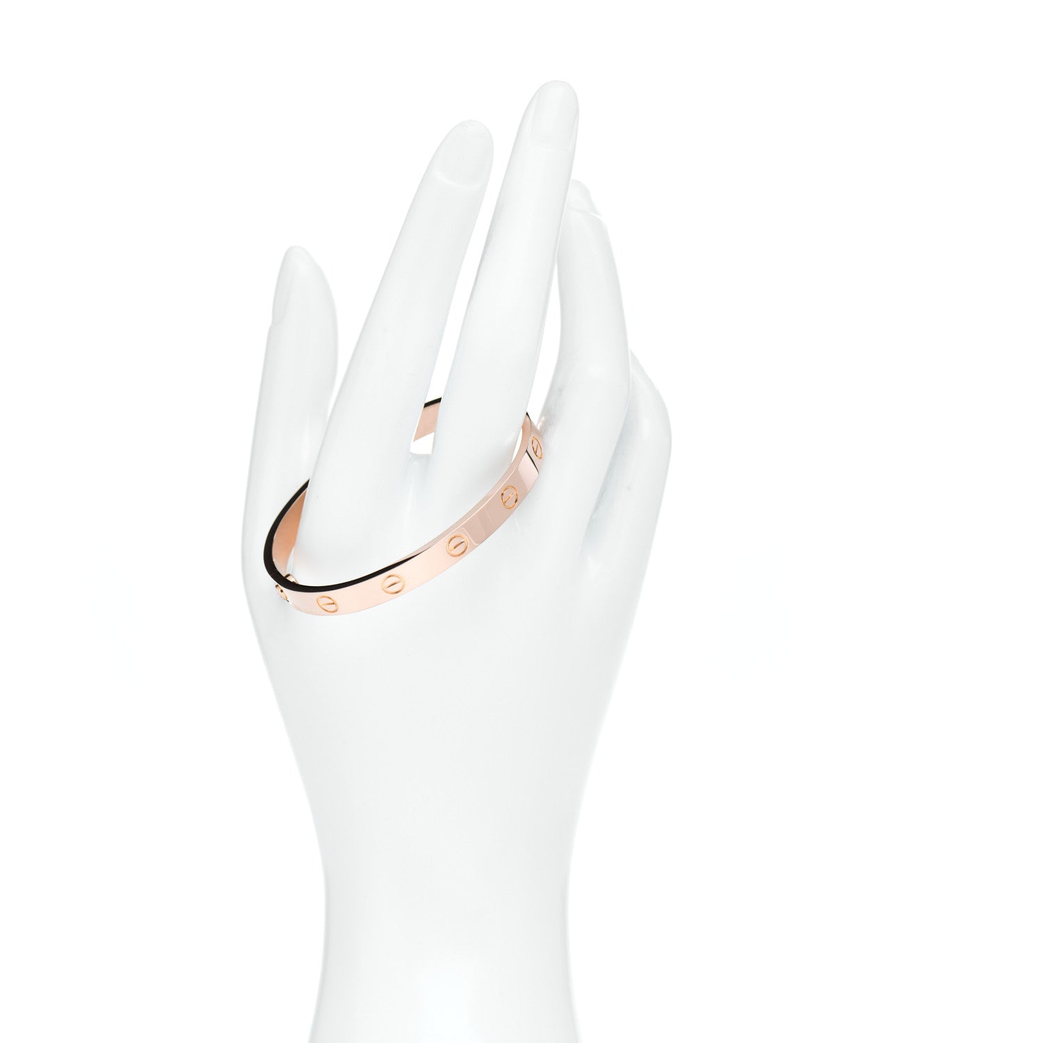 Cartier 18K Pink Gold LOVE Bracelet 16 2 of 5