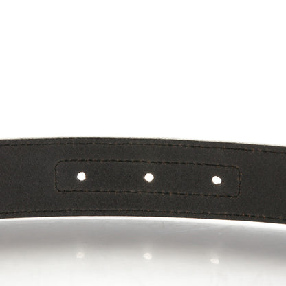 Gucci Calfskin Interlocking G Belt 85 34 Black 5 of 6