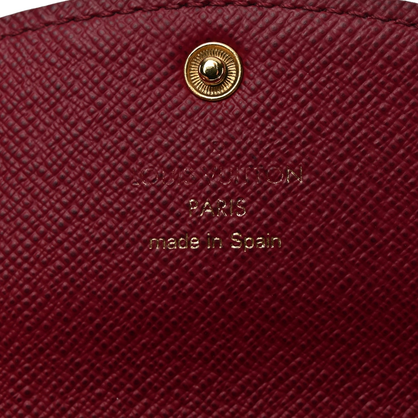 Monogram Rosalie Coin Purse Fuchsia