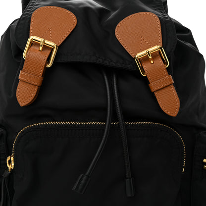 Burberry Nylon Large Rucksack Backpack Black 7 of 9