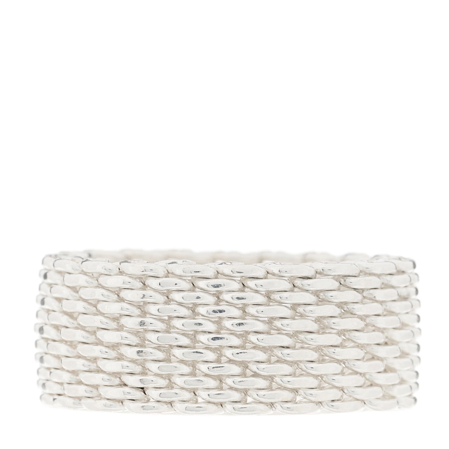 Sterling Silver Somerset Mesh Ring 56 7.5
